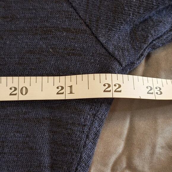 Bonobos Shirt Men Large Navy Blue Henley Classic Basic Layering Outdoor Normcore - Picture 5 of 7